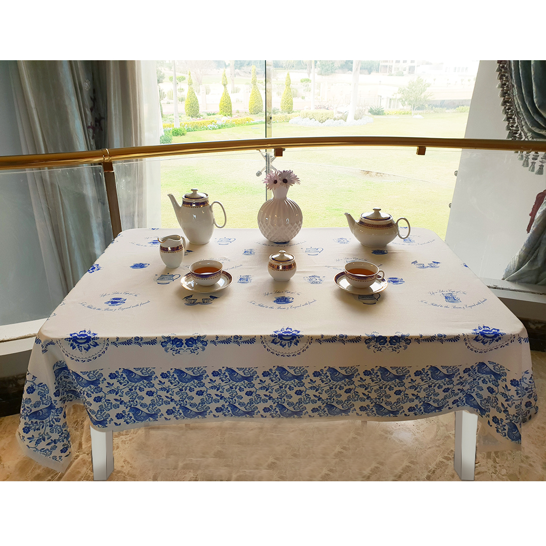 Cup of Tea Table Cloth (140 x 180 cm)